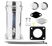 FMIC.EU Performance EGR Valve Delete Set pour BMW 2.0 2.5 3.0 M47N2 M57N2 E87 E90 E60 E65 X3 X5 X6, kit de tuyau de rechange en aluminium de haute qualité, bride soudée TIG pour sport automobile