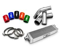 FMIC.EU Performance kit de montage d'intercooler pour Audi A4 1.8T B6 / B5 avec prise pour capteur MAP mit durites en silicone noir 550x180x65mm refroidissement amélioré ajustement précis