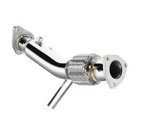 fmic.eu PERFORMANCE Tuyau de descente pour Audi A6 2.0 TDI PD C6 2005-2008 - En acier inoxydable - Réduit la pression des gaz d'échappement - Améliore l'efficacité du turbocompresseur et la
