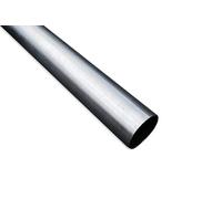 FMIC.EU PERFORMANCE Tuyau d'échappement rond en acier inoxydable 63 mm 1 m Épaisseur de paroi 1,5 mm