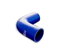 FMIC.EU PERFORMANCE Tuyau en silicone LLK - Coude en silicone - 90° - 76 mm - Pour turbocompresseur - Tuyau de radiateur - Bleu
