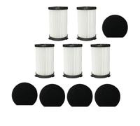 FMingNian Filtre Hepa pour D600 D601 Cecotec Conga Thunderbrush 520 550 560 Ariete Handy Force 2761 2759 RBT pièces d'aspirateur (Couleur : 5Pcs)