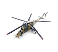 FMOCHANGMDP Modèle en Plastique d'avion Militaire, 1/72 L'échelle Hélicoptère Mi-24 Hind De L'armée De L'air Hongroise Modèle, 10.3 X 9.3Pouces