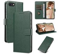 FMPCUON Coque pour iPhone 6/iPhone 6S Etui RFID Protection Housse en Premium Cuir Pochette Portefeuille Rabat Clapet Case Porte Carte Magnétique Étui pour iPhone 6/iPhone 6S - Vert