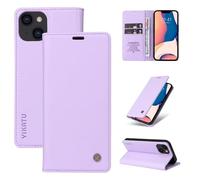FMPCUON Coque pour Realme 8/Realme 8 Pro Etui RFID Protection Housse en Premium Cuir Pochette Portefeuille Rabat Clapet Case Porte Carte Magnétique Étui pour Realme 8/Realme 8 Pro,Violet Clair
