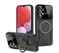 FMPCUON Coque pour Samsung Galaxy A53 5G, Coque Samsung Galaxy A53 5G Résistant aux Rayures, Antichoc Étui de Militaire Protection, Invisible Support Renforcée Magnétique Coque pour, Noir