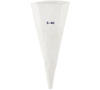 FMprofessional 21504 Poche, 2 unités, Coton, Blanc, 50 x 50 x 20 cm