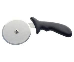 FMprofessional 21696 Roue de Pizza, Acier Inoxydable, Noir, 50 x 50 x 20 cm