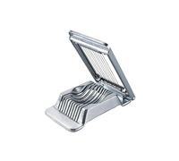 FMprofessional – Coupe‑œufs 22290 pour œufs durs – Acier inoxydable – 13 x 8,4 x 2 cm
