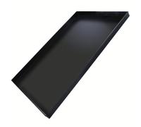 FMprofessional 8714 Plaque à pizza rectangulaire en email, plaque four, plaque à pâtisserie résistante 400°C 60 x 40 cm