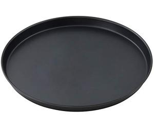 FMprofessional Assiette à pizzaioli/pâtisserie en Alliage d'acier Noir
