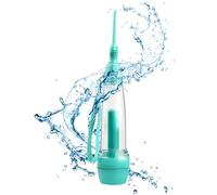 FmtwPhn Appareil De Nettoyage Interdentaire - Hydropulseur Portable - Irrigateur Buccal Manuel À Partir De 5 Ans Adultes Gencives Maison Voyage Salle De Bains
