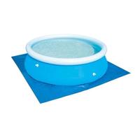 FmtwPhn Bache Ronde pour Piscine - Protège Poussière à Cordon de Serrage | Couverture de Sécurité Extérieur Installation Facile Anti-Poussière pour Spa Été Hiver Bassin Jardin Natation Enterrée