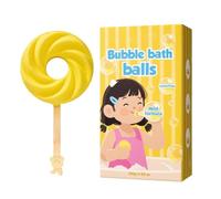 FmtwPhn Bain Moussant | Boule Effervescente pour Douche en Forme de Sucette,Set de 6 Boules Parfumées Moussantes | Pour femme, maman, grand-mère, ado, famille, maison, voyage