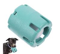 FmtwPhn Balle de dentition pour chiots - Tumble de tennis pour chien - Coupe interactive pour le nettoyage des dents - Balle de tennis en caoutchouc robuste pour petits chiens et chiens - À dépenser