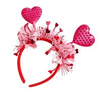 FmtwPhn Bandeau de baiser pour femme - Costume de Saint-Valentin - Accessoire photo pour fiançailles, Halloween
