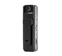 FmtwPhn Caméra Corporelle sans Fil, Enregistrement Vidéo 1080P, Caméscope Vision sans Fil pour Vlog Sécurité Sport Intérieur Extérieur Voyage