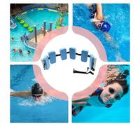 FmtwPhn Ceinture De Natation pour Tout-Petits, Ceinture Piscine Gonflable Sécurité, Dispositif Flottant Réglable D'Aide À La Sécurité pour Débutants en Nage Piscine Lac Plage