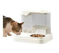 FmtwPhn Distributeur Automatique Nourriture Chat | Bol Détachable Grande Capacité Animal,Bol à Eau et croquettes pour Chaton Domestique,pour Chatons Chiots Petites Moyennes Grandes Races Maison