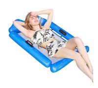 FmtwPhn Hamac Flottant Piscine pour Adultes | Hamac Flotteur à Usages Multiples pour Piscine,De Bronzage pour Rivière Mer Lac Jardin Relaxation Familiale Fête Vacances Bain