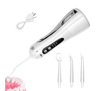 FmtwPhn Hydropulseur Dentaire Électrique | Machine À Irriguer Les Gencives Sans Fil | Irrigateur Pour Dents Sans Fil | Pour La Maison Salle De Bains Comptoir Appartement Douche Dortoir Hôtel Et Les