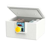 FmtwPhn Incubateur pour Œufs de Poule, Chauffage Intelligent pour Œufs À Couver, Éclosoir Automatique Portable pour Petit Élevage De Basse-Cour Et Fermette