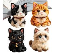 FmtwPhn Kit Création Animaux en Perles - 3D Mignon Et Avec Instructions,Kit de création d'animaux en perles fait main | Pour Débutants, Experts, Passionnés De Loisirs Créatifs, Famille Et Amis,