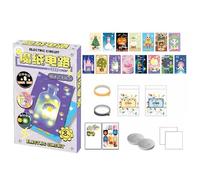 FmtwPhn Kits Scientifiques pour | Kits d’Apprentissage des Circuits Électroniques,Création de Cartes de Vœux Lumineuses Jouet Éducatif pour à la Maison et École