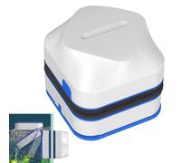 FmtwPhn Nettoyant magnétique pour vitres d'aquarium - Outil de nettoyage magnétique double face avec distributeur automatique - Nettoyant pour vitres d'aquarium - Pour la maison, la cuisine, les