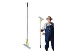 FmtwPhn Râteau de scarificateur de pelouse - Scarificateur en métal pour le jardin | Râteau à gazon en acier inoxydable et métal pour un entretien efficace du jardin