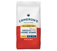 FMU Cameron's Coffee Sac de café moulu torréfié aromatisé au chocolat et au caramel Brownie 946,2 g (lot de 1)