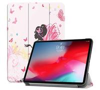 Fmway Étui Housse Coque pour iPad Pro 11 2018 2020 avec Support et la Fonction Sommeil/Réveil Automatique (Prend en Charge Le Mode de Charge 2e Génération Apple Pencil)