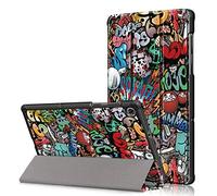 Fmway Étui Housse Coque pour Lenovo Tab M10 FHD Plus 10.3 Pouces Tablette TB-X606F TB-X606X avec Support et Fonction Sommeil/Réveil Automatique