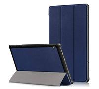 Fmway Slim Fit PU Cuir Étui Housse Coque avec Support Ultra-Mince et Léger pour Lenovo Tab M10 TB-X605F