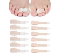 FMYODWU 12 Pièces redresseur orteil, Redresseur pour Orteils en Marteau, correcteurs d'orteils, Correcteur Orteils pour Femmes & Hommes, Bandages D'orteils en Marteau