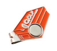 Fmzrbnih Clip de bonnet de marqueur de balle de golf - Décoration pour porte-clip - Porte-bonnet laqué | Pour hommes et femmes golfeurs pères pour anniversaire les jours fériés comme remplisseur de