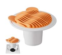 Fmzrbnih Drainage de sol de salle de bain : bloqueur de reflux d'égout de 7,5 x 5 cm, noyau de drainage résistant aux odeurs, protecteur de salle de bain anti-obstruction, accessoire de filtration