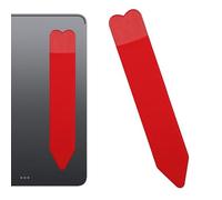 Fmzrbnih - Étui porte-stylo - Pochette universelle autocollante, portable, couverture adhésive en matériau réutilisable | Utilisation facile, étui élastique sûr pour téléphones, rouge, Voir