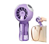 Fmzrbnih Handheld Mist Fan, 4 Speed Portable Cooling Fan for Travel