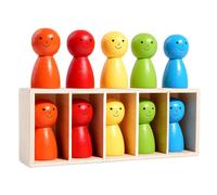 Fmzrbnih Jeu d'appariement bouteilles - Jeux de correspondance couleurs bouteille pour 2-4 joueurs Formation Activités de fête pour les soirées en plein air Réunions Voyage Camping Vacances nocturnes