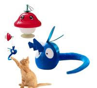 Fmzrbnih Jouet Chat Gazouillant Peluche À Chat Activation Tactile À Piles