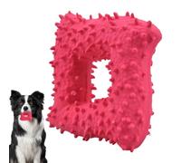 Fmzrbnih Jouets en latex pour chiens - Jouet à mâcher portable pour chiot | Jouet interactif durable à mordre - Jouet à rapporter pour animaux de compagnie avec texturé, stimulant le cerveau - Jouet