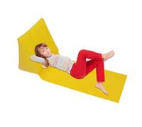 Fmzrbnih Matelas gonflable de camping - Tapis de voyage triangulaire - Coussin d'extérieur gonflable - Oreiller pliable léger et durable - Pour le repos du soleil - Relaxation - Camping Park Picnic