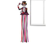 Fmzrbnih Mexican Skeleton Door Pendant for Halloween Party