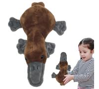 Fmzrbnih Peluche - Jouet en Peluche, Peluche Portable | Adorable Polyvalente en Peluche, Ornithorynque Sauvage, Jouet Mignon D'ornithorynque pour, Anniversaire, Noël,