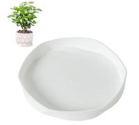 Fmzrbnih Plateau pour jardinière - Soucoupe de jardin, pour fleurs, plaque de base pour plantes en ordinateur portable | Soucoupes rondes pour plantes d'intérieur et d'extérieur, plateau de drainage