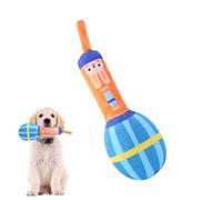Fmzrbnih Puppies Teething Toys - Microphone Shape, Stuffed Soundchew Toy, Long Lasting Cute Puppychew | Indoor Outdoor Flexibble Pet Toys for Teeth Cleaning Relaxing Play Interactivechew Accessory