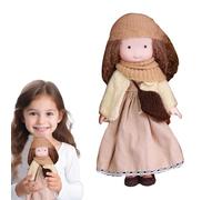 Fmzrbnih Soft Doll - 10 inches Cute Rag Doll Collectibble Toy, Fall Theme with Dress and Accessories | Long Lasting Home Decoration Kids Huggable Toy for Friends Playroom Nursery Display