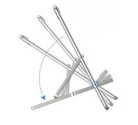 Fmzrbnih Support Téléphone Bureau Support Pliable en d'Aluminium Type Carte