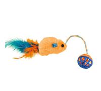 Fmzrbnih Toys de sourisCat - 11.81x1,77 Pouces mâchonnez Jouet, Cloche en Peluche | Jouet de la sourisdela sourisdesourisdrôle avec Un Jeu de sourisdesouris